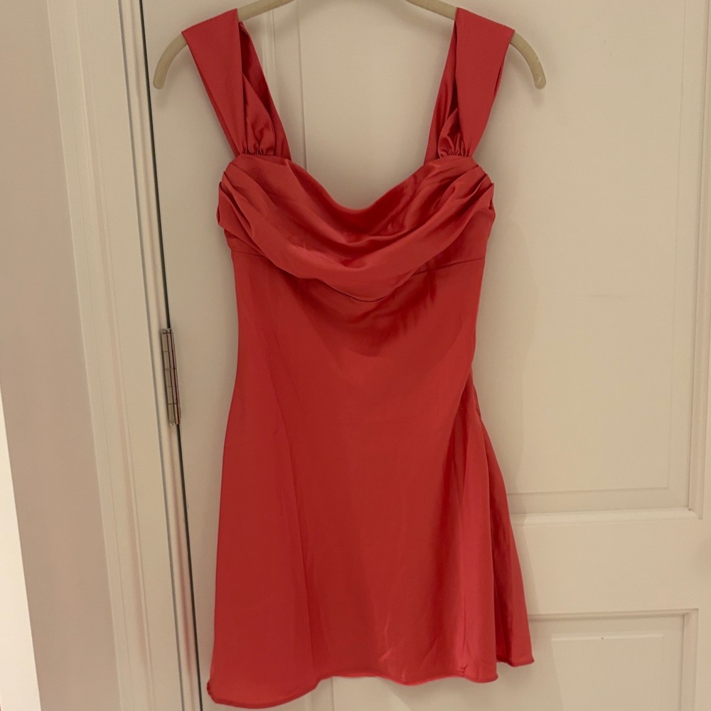 Beginning Boutique Zoella Pink Off The Shoulder Mini Dress